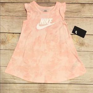 COPY - Nike light pink tie dye dress - NEW